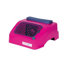 Aspirator colector praf unghii, 18/22W, 14x34x31 cm, roz foto