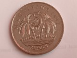 M3 C50 - Moneda foarte veche - Mauritius - 5 rupees - 1991