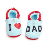 Botosei bleu - I love dad (Marime Disponibila: 9-12 luni (Marimea 20