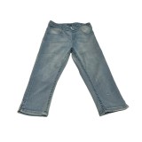 Pantaloni de blugi pentru fetite , culoarea albastru , marimea 7- 8 ani