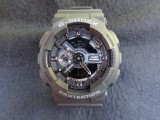 Ceas Sport Casio G-SHOCK GA-110 All Black-NOU ! NEGRU MAT CRONOGRAF ACTIV, Analog &amp; digital, Alarma