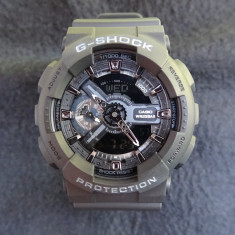 Ceas Sport Casio G-SHOCK GA-110 All Black-NOU ! NEGRU MAT CRONOGRAF ACTIV