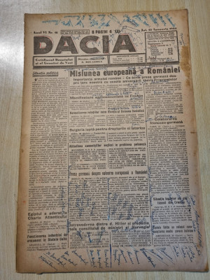 Dacia 27 ianuarie 1944-influenta comunismului in anglia,misiunea romaniei foto