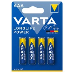 BATERIE ALCALINA LONGLIFE POWER LR3 BL4 VARTA BAT0236