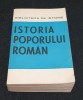 Carte de specialitate - ISTORIA POPORULUI ROMAN - Andrei Otetea
