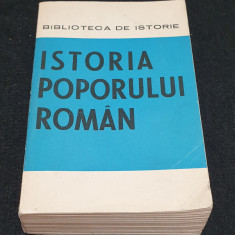 Carte de specialitate - ISTORIA POPORULUI ROMAN - Andrei Otetea