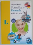 LANGENSCHEIDT , SPRACHKURS DEUTSCH BILD FUR BILD ' CURS DE LIMBA GERMANA , IMAGINE CU IMAGINE ' von CHRISTOPH OBERGFELL , 2018 , CD*