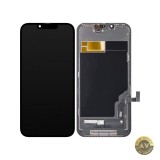 Display cu Touchscreen ZY pentru Apple iPhone 13 cu Rama Versiune LCD In-Cell IC Movable Negru