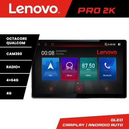 Navigatie Audi Q5 2008-2016 NON-MMI K-Q5 Lenovo PRO 4+64 13 inch 2K android 4G DSP gps internet CarStore Technology