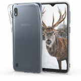 Husa pentru Samsung Galaxy A10, Silicon, Transparent, 49813.03, Carcasa, Kwmobile