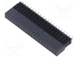 Conector SAMTEC 40 pini tată THT 2,54mm aurit