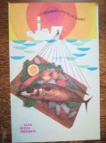 1974 Reclamă Consumati Peste Oceanic comunism alimentatie rationala 19x12,5