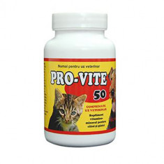 Supliment nutritiv pentru caini si pisici Pasteur Pro-Vite, 50 tablete foto