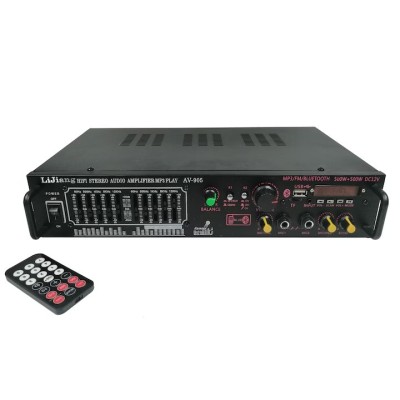 Amplificator audio cu Bluetooth de tip Statie HiFi Stereo 2x60 W foto