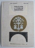 Folclor Literar Romanesc - Barbu Teodorescu - Carte Traditii Populare