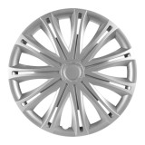 Set 4 capace roti 14 inch Spark argintiu din ABS rezistent