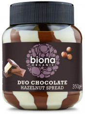 Crema de ciocolata cu alune Duo Swirl bio 350g foto