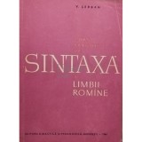 V. Serban - Curs practic de sintaxa a limbii romane (Editia: 1964)
