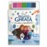 Disney. Regatul de gheata. Pictam cu degetelele - Litera