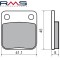Set placute frana &ndash; Honda CRM 50cc &ndash; RS 125-250cc - Silver Wing 400-600cc &ndash; Husqvarna 125-250cc &ndash; Peugeot Vivacity 3 &ndash; Suzuki DR 125-250cc
