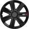 Set capace roti auto Cridem GTX Carbon 4buc - Negru - 14&#039;&#039; Garage AutoRide