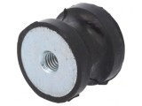Atenuator de Vibrații M6 25mm Gaură 20mm Lungime 6mm