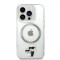 Husa Karl Lagerfeld MagSafe IML Karl and Choupette NFT pentru iPhone 13 Pro Transparent