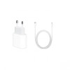 Set Incarcator Fast Charge 20W si Cablu de Date Fast Charge 1M Type-C-Lightning, quandes&reg;, Compatibil cu Apple iPhone 14 Pro / 14 Pro Max / 13 Pro Max