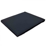 Portofel Barbati Piele Naturala Relaxed - Ergonomic, Slim, Negru/Albastru/Gri - Carduri, Buletin, Permis, Bani