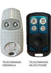 Telecomanda inlocuitoare poarta garaj 2 butoane cod fix frecventa 433.92MHz Came Top 432EE compatibila cu originalul (804)