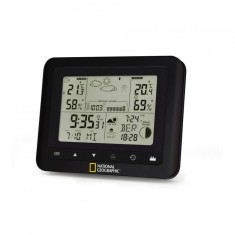 Statie meteo National Geographic 9070100, termometru, higrometru, barometru foto