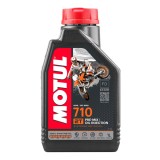 Ulei moto Motul 710 2T - 1 Litru, Complet Sintetic (JASO FD, ISO-L-EGD)