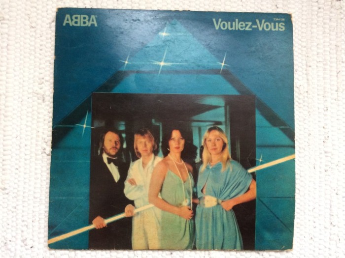 abba voulez vous album 1979 disc vinyl lp muzica pop rock dance polydor records made in india VG