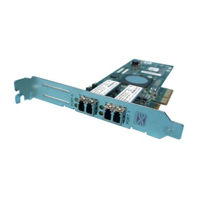 Placa de retea Emulex 4Gb/s FC DP PCI-e x4 HBA LPe11002 SPS 397740-001 foto