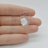 Cabochon cristal de stanca 24x15x8mm c75