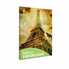 Tablou fosforescent Turnul Eiffel foto