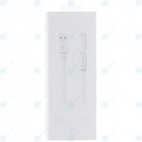 Cablu de date USB 2-&icirc;n-1 Huawei tip C alb de 1,5 metri (Blister UE) AP55S