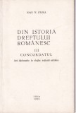 Ioan N. Floca - Din istoria dreptului romanesc, volumul 3: Concordatul. Act