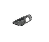 Grila bara Jeep Compass, 06.2017-, Fata, partea Stanga, cu rama neagra; negru; cu gaura pentru lampa de ceata, Aftermarket