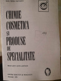 Cumpara ieftin SANDA VOICULESCU - CHIMIE COSMETICA SI PRODUSE DE SPECIALITATE - 1970