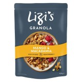 Musli cu mango si nuci de macadamia, 400g, Lizi&#039;s Granola