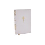 Nrsvce Sacraments of Initiation Catholic Bible, White Leathersoft, Comfort Print