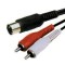 CABLU 5DIN-2XRCA