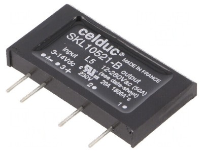 Releu semiconductor SPST-NO Ucom 50A foto