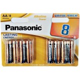 Panasonic-Baterii Alcaline Bronze AA LR6 Blister*8