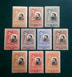 ROMANIA 1906 LP 61 CAROL I 25 ANI DE LA PROCLAMAREA REGATULUI SERIE MNH