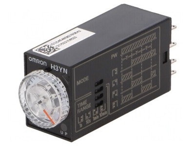 Timer Electric 0,1s-10min DPDT 250VAC 5A 100-120VAC 8 PIN foto