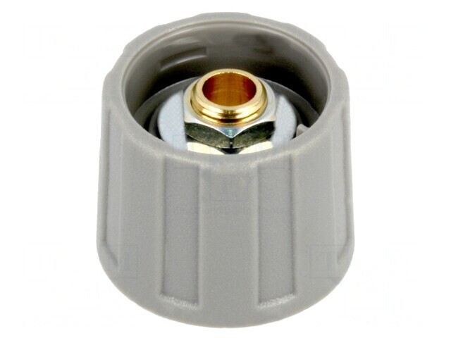 Buton Rotativ Gri ABS 6mm 20x15.5mm