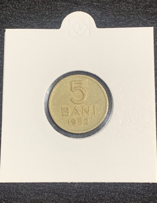 Moneda 5 bani 1952 RPR