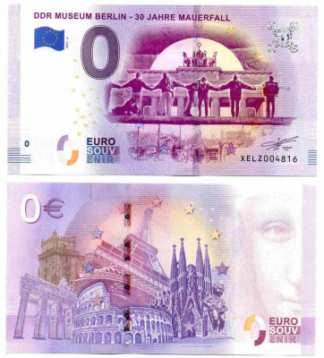 GERMANIA 2019 0 EURO SOUVENIR, BERLIN - MUZEUL DDR, UNC foto